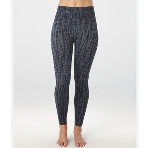 SPANX | Women’s Black Geometric Look At Me Now Seamless Leggings Tights size S